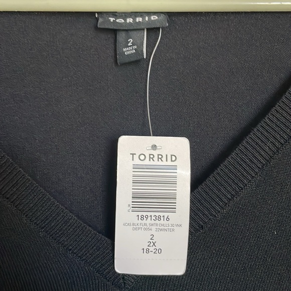 NWT-TORRID VERY CUTE MINI SWEATER KNIT WOVEN DRESS-BUNDLE LIKES FOR A DEAL - Picture 7 of 8